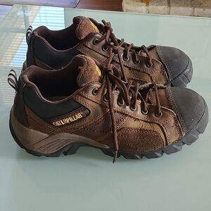 Cat Caterpiller Steel Toe Work Shoes